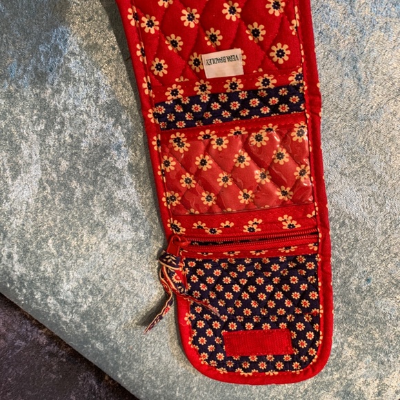 Vera Bradley Red, White and Blue Trifold Wallet - Picture 5 of 6